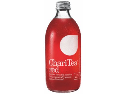 ChariTEA - Ľadový čaj Rooibos s marakujou BIO, Fair trade 330ml