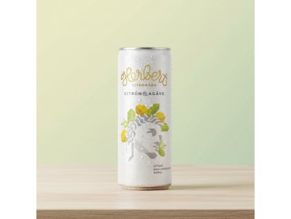 HERBERT – Perlivá ručne vyrábaná limonáda, citrón s agáve, 330 ml