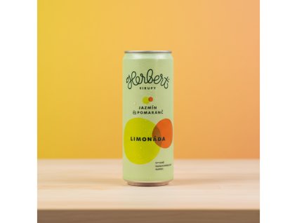 HERBERT – Perlivá ručne vyrábaná limonáda, jazmín a pomaranč, 330 ml