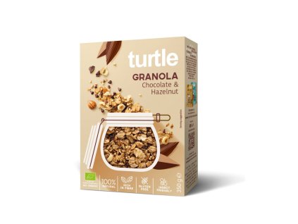 turle granola chocolate hazelnut