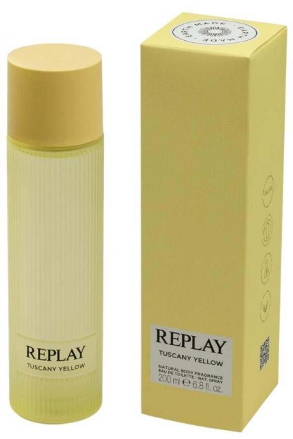 replay earth made tuscany yellow edt 200 ml 1266 354 0200 2