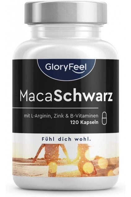 gloryfeel maca schwarz kapseln 120 stk