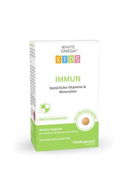kindgesund white omega kids immun fischoel 90 mini kapseln pearlz kinderfischoel kinder mineralien kindgerecht verpackung vorderseite 0a82111f bfe8 42f8 ba91 946994aea789 720x