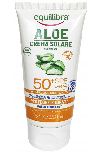 Equilibra Aloe Sun Cream SPF50+