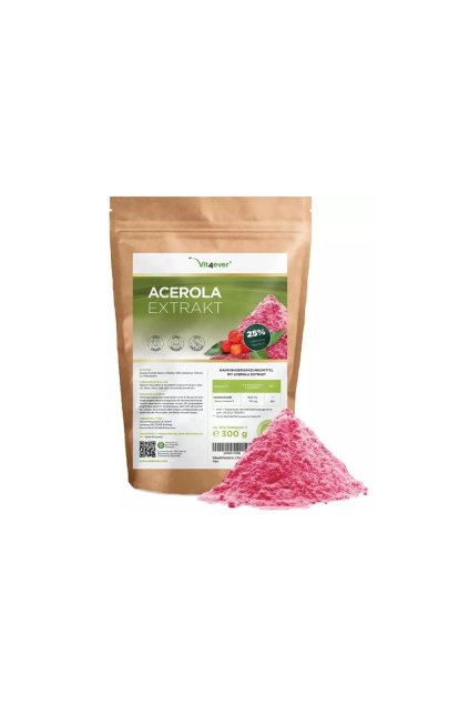 18098 vit4ever acerola extrakt 300 g 25 prirodni vitamin c natureforlife cz
