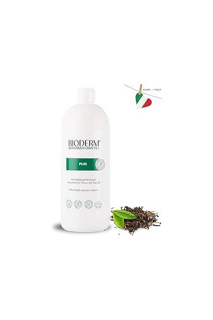 52101 bioderm plus thyme antibakterialny dermodetergent obohateny o tymian a olej z cajovnika 1000 ml intimna starostlivost