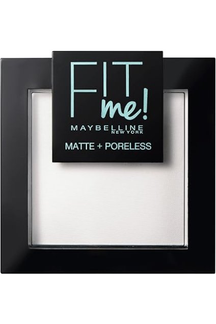 51423 maybelline new york inovativny zmatnujuci puder fit me 090 priesvitny puder 9g