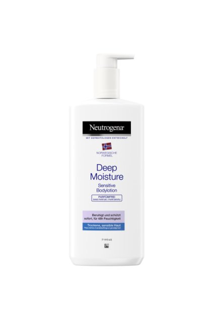 neutrogena bodylotion sensitive deep moisture 04 ltr