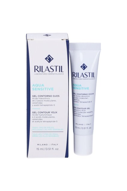 Rilastil Aqua Sensitive, gél na očné kontúry pre citlivú pleť