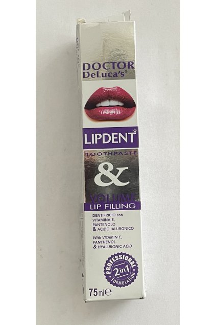 12639 doctor deluca s toothpaste and volumising lip 75ml