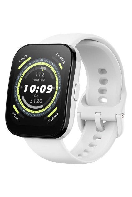 amazfit bip 5 blanco crema