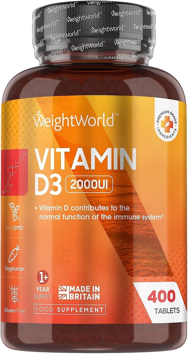 WeightWorld D3-vitamin 4000 NE, 400 tabletta