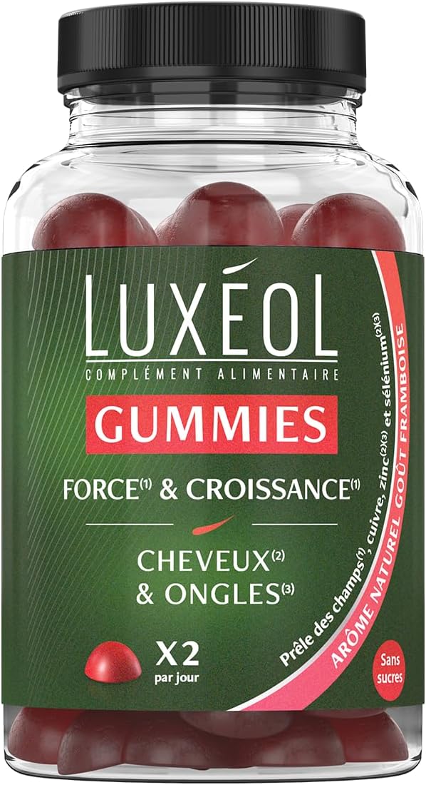 LUXÉOL - 60 gumicukor Erő és növekedés