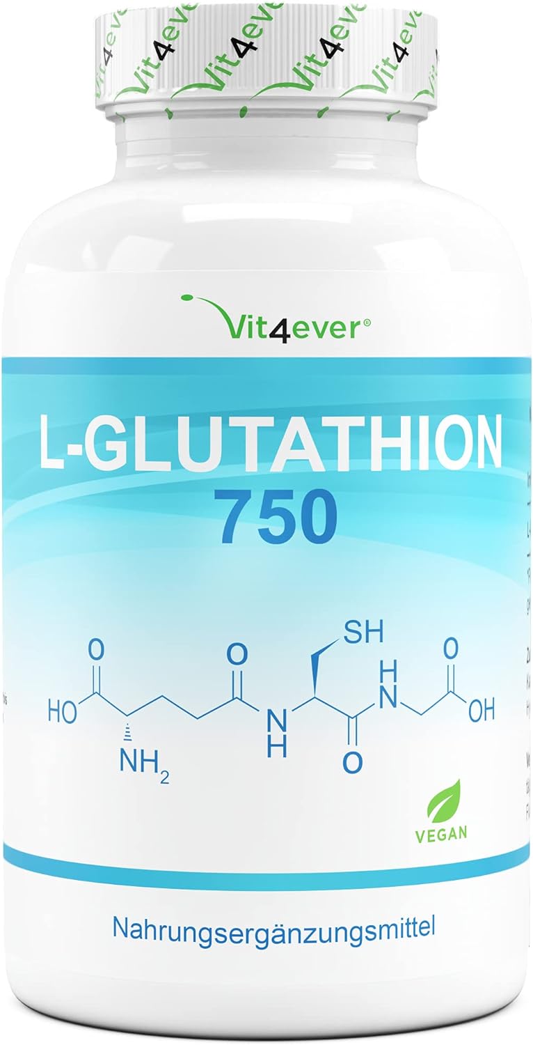 Vit4ever L-Glutathione 750 60 kapszula, lejárat: 08/24