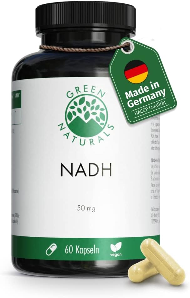 Green Naturals NADH 50mg - 60 kapszula