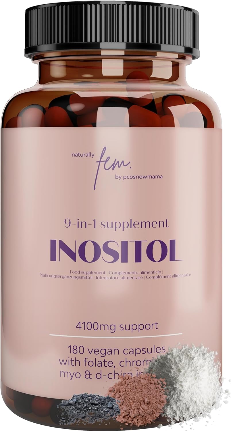 QSTA, Inositol FEM Myo & D-Chiro 4100mg, 180 kapszula