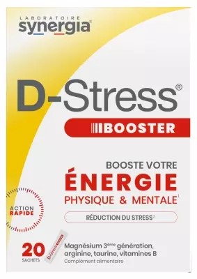 Synergia D-Stress Booster, 20 tasak