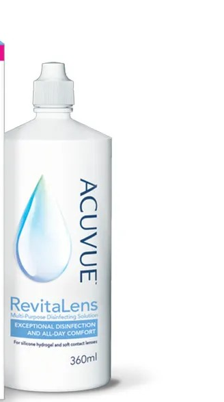 ACUVUE RevitaLens - kontaktlencse oldat doboz nélkül, PUFF nélkül