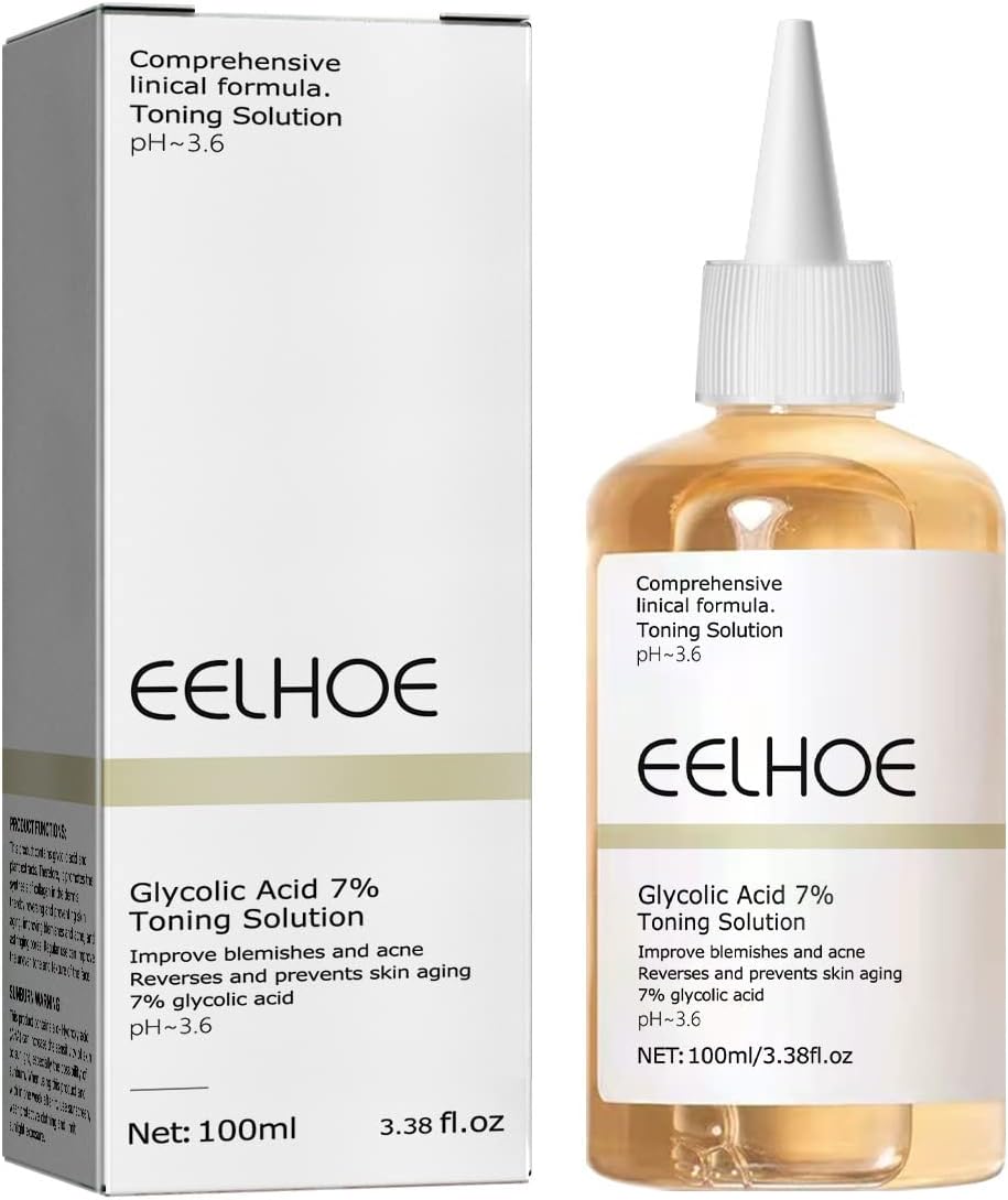 Eelhoe glikolsav 7%-os toner pattanások eltávolítására, 100 ml