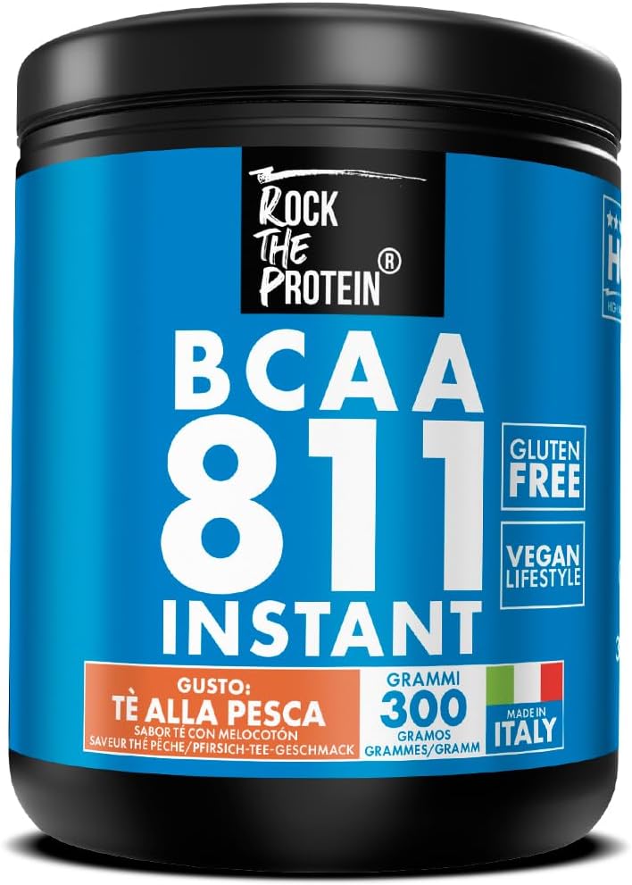 Rock the protein,Elágazó láncú aminosavak BCAA 811 300 g Barack tea aroma