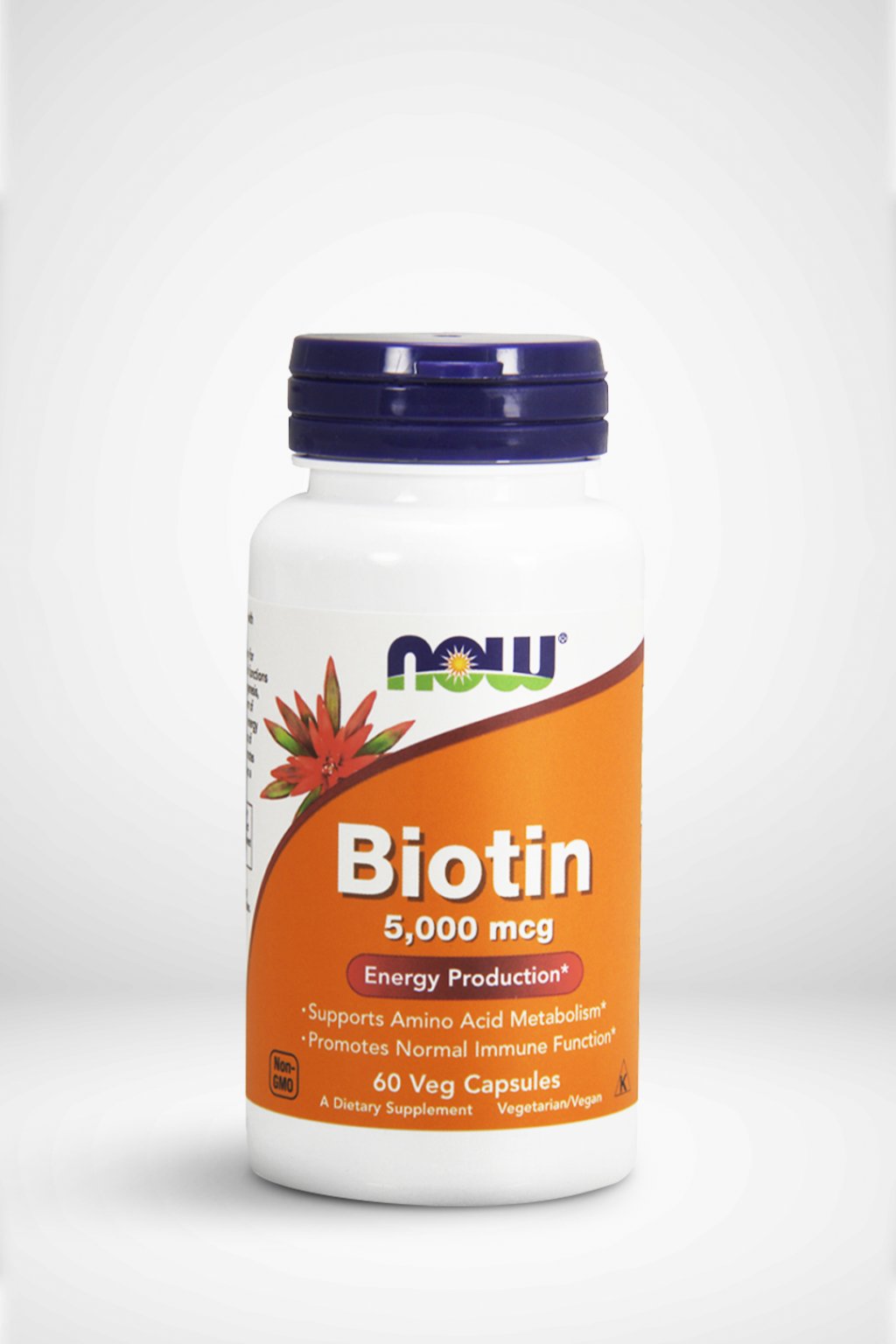 now biotin 5000mcg, 120 kapszula
