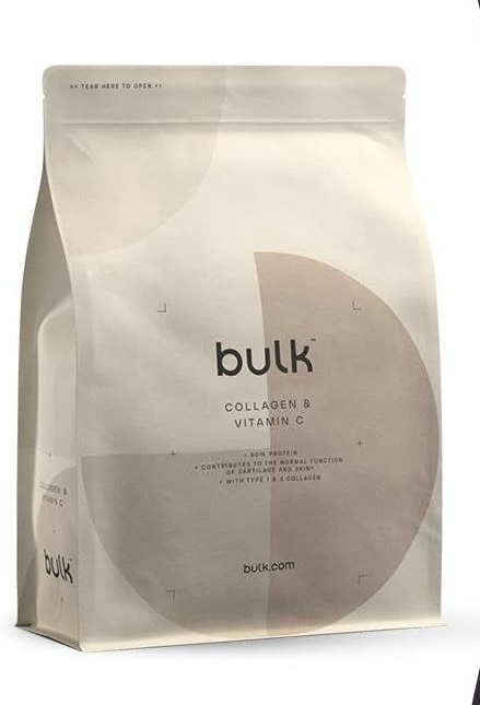 Tömeges kollagén és C-vitamin por, Vanília, 500 g