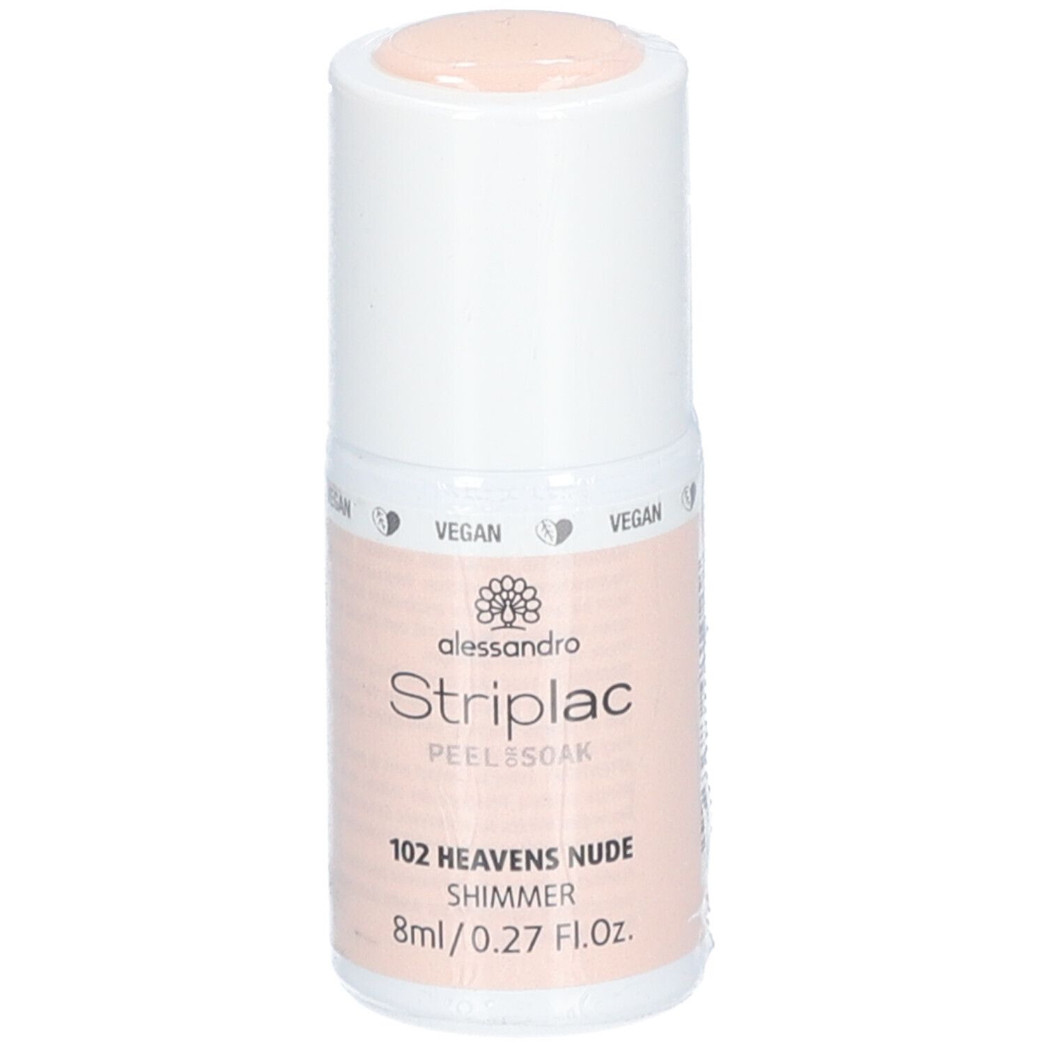 Alessandro, zselés körömlakk, Heavens Nude 102, 8ml