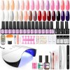 Coscelia Gel Nail Polish Kit with UV Light Starter Kit All in One with Matte Top Coat Fall Colors 0f232f6a bc49 4b80 922b 7bd4213ae108.5c2461951debe84b03a307aabe972f37