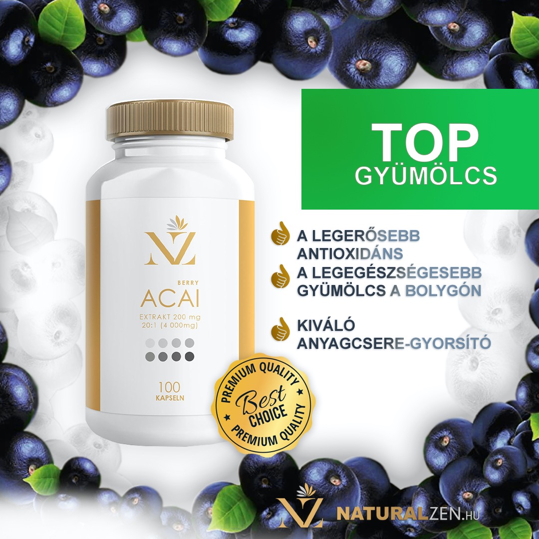 Znaczące korzyści zdrowotne jagody Acai - "brazylijskiego superowocu"