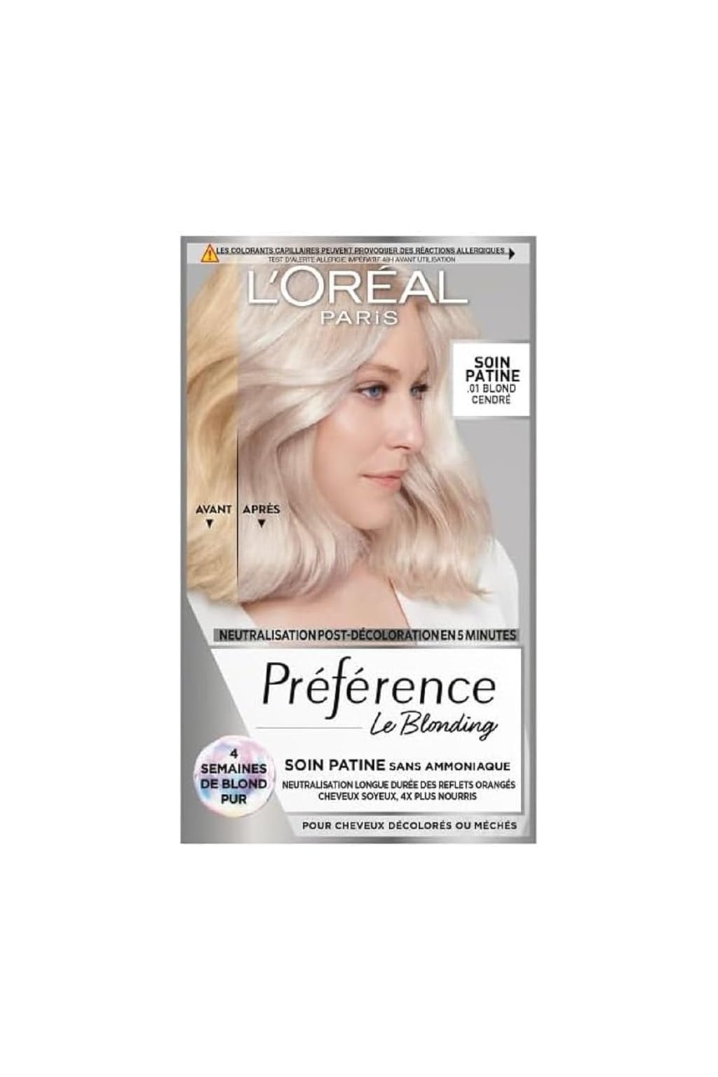 37786 l oreal paris preference 01 popelava blond