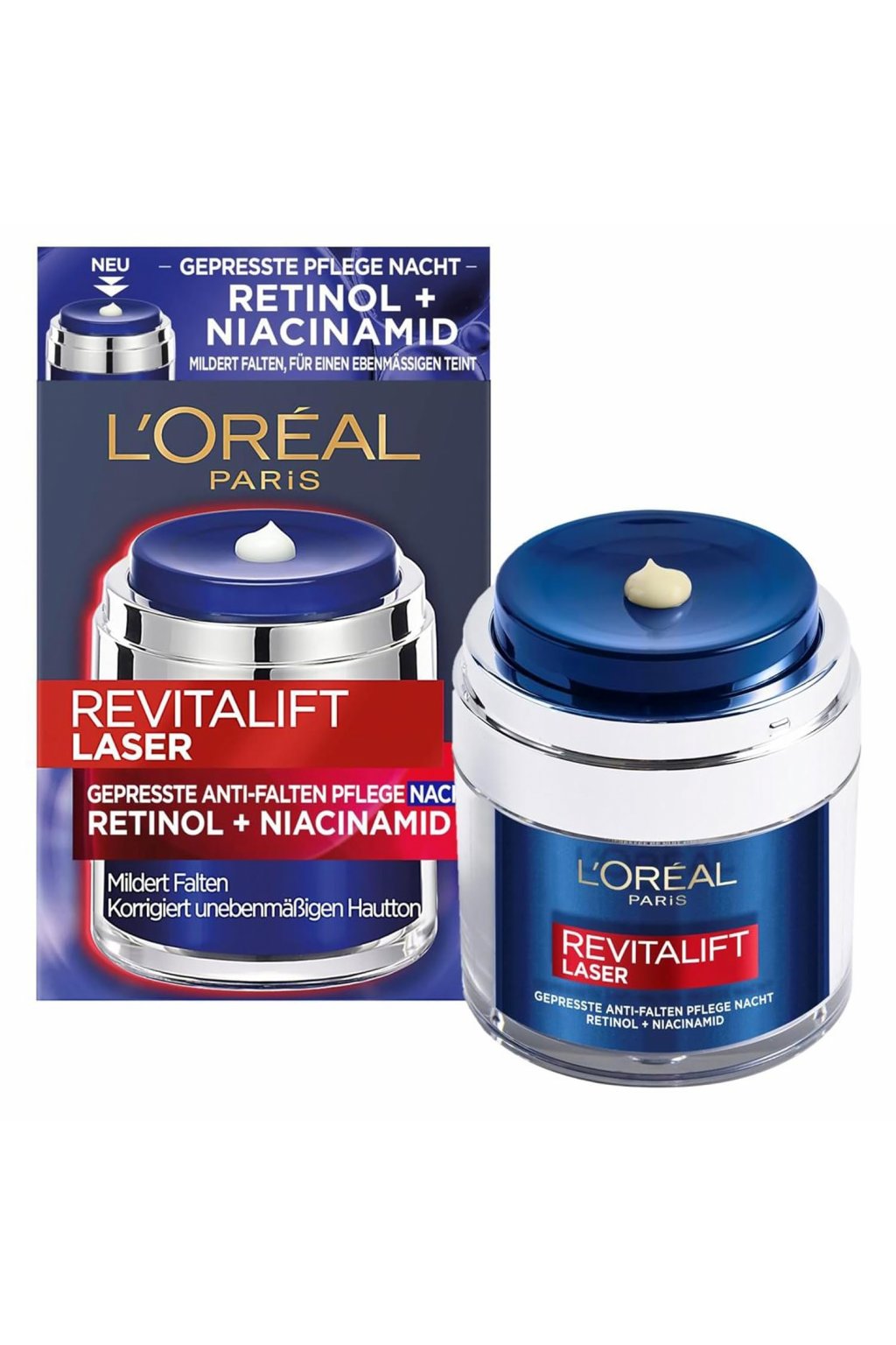 L'Oréal, noční krém proti vráskám, 50 ml