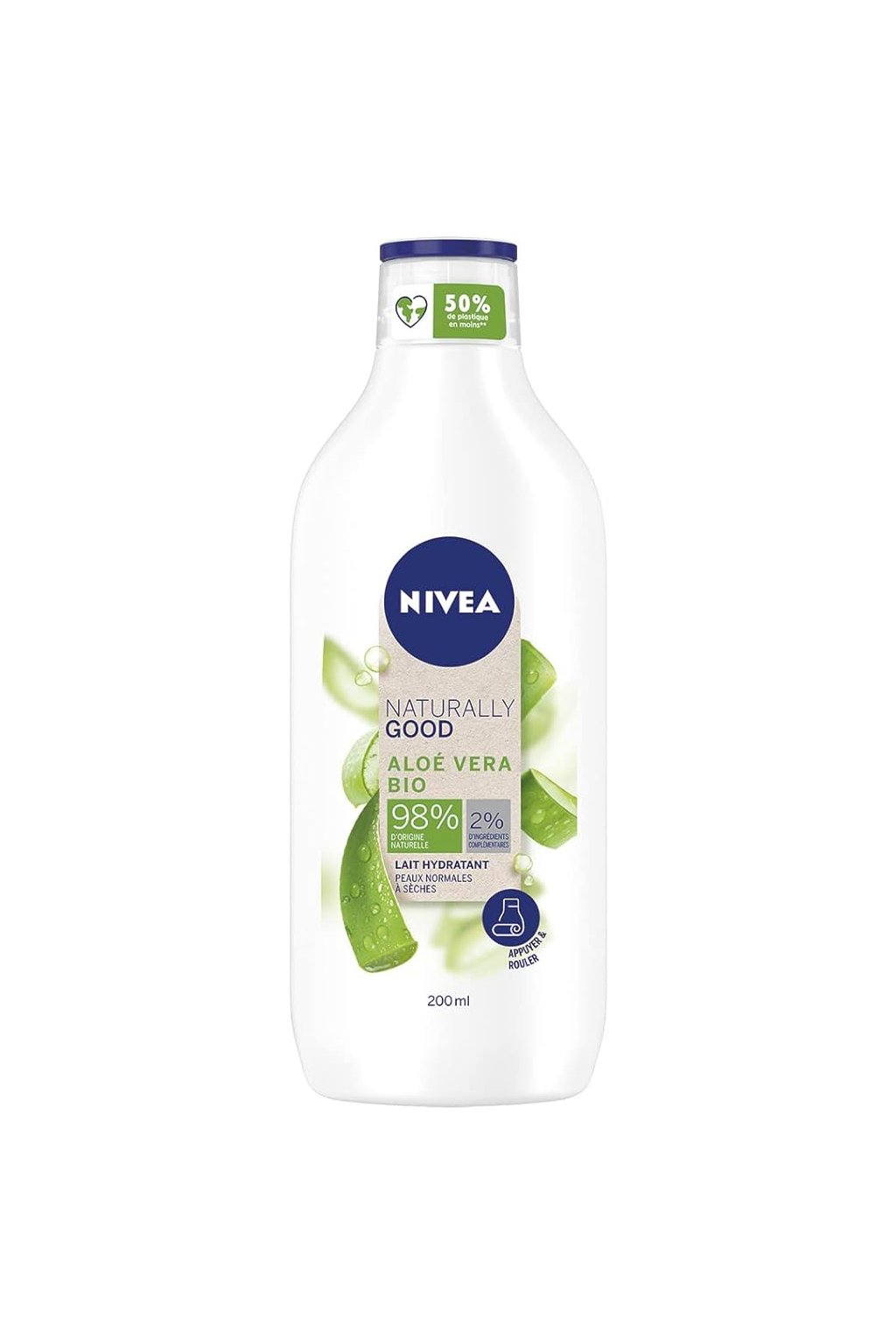 Nivea, Bio hydratační tělové mléko s Aloe Vera, 200 ml