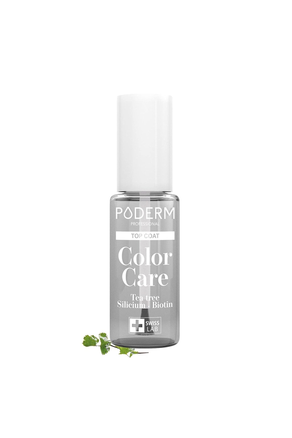 PODERM Vernis Barevná péče, vrchní lak na nehty