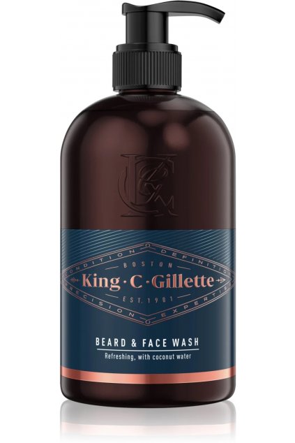 king c gillette beard face wash sampon na bradu 230412