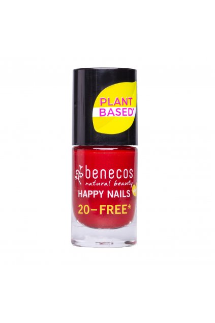 Benecos, Happy nails, odstín Cherry red, 5 ml