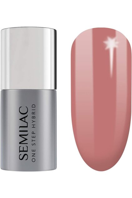 22015 semilac one step gel polish 240 peach beige 7ml