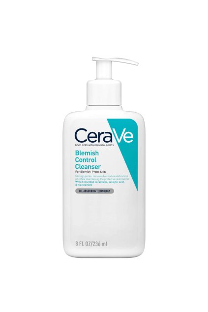 CeraVe, Blemish Control Face Cleanser, osvěžující čistič na obličej, 236 ml