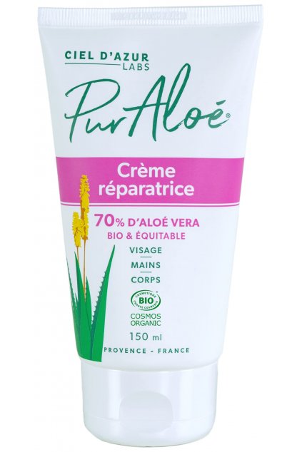 Ciel d'Azur, Pur Aloe, krém pro regeneraci pokožky, 150 ml