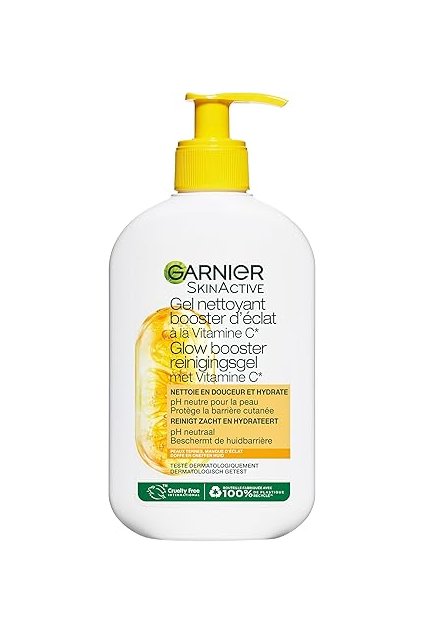 38425 cistici gel garnier skinactive glowy reinigingsgel s vitaminem c 250 ml