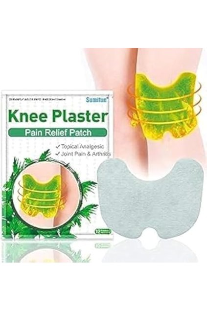 37972 sumifun naplast na koleno pro svaly bolesti kloubu kolena nalepka s vytazkem z pelynku baleni 12ks
