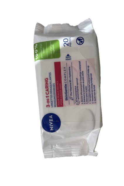 34546 nivea jemne odlicovaci ubrousky 3v1 pro suchou a citlivou plet 20 ubrousku