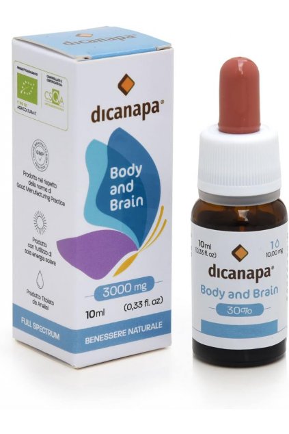 dicanapa, Body and Brain, CBD, 10 ml