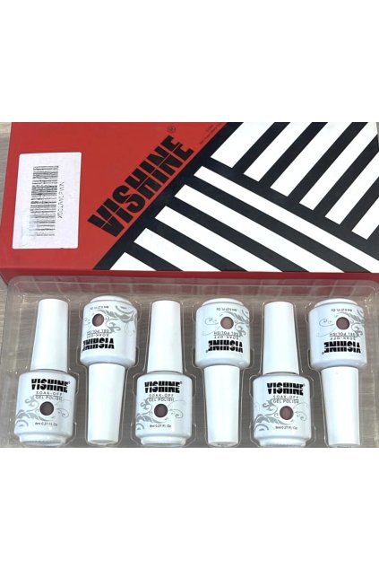 27053 vishine gel polish color 6x8ml odstin ym025 ym026 ym027 ym028 ym029 ym030