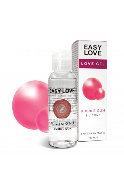 Easy Love, Love Gel, Bubble gum, masážní olej, 100 ml