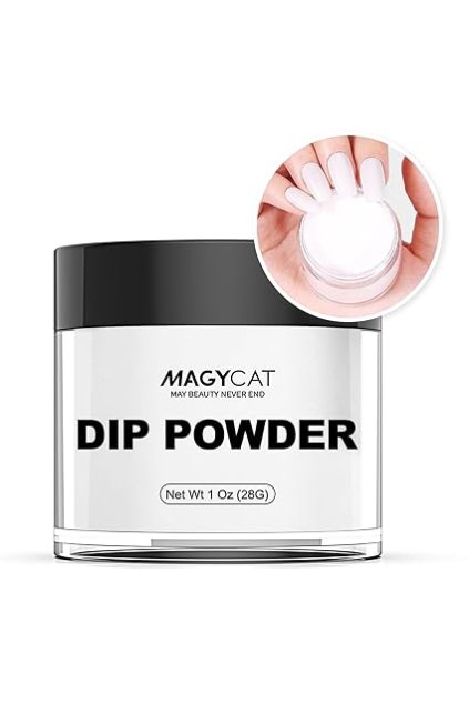 28027 dip powder white color 1 oz 28g na nehty