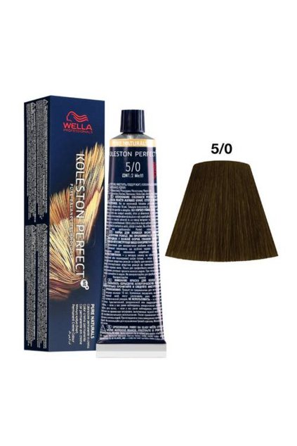 41539 wella professionals koleston perfect me pure naturals 60 ml 5 0 light brown