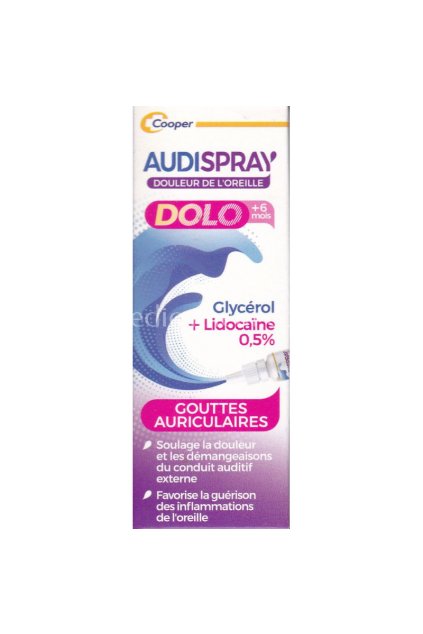 audispray dolo douleur de l oreille gouttes auriculaires