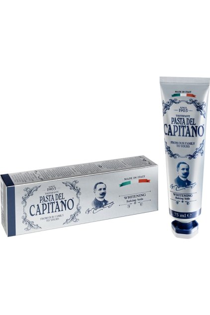 Pasta do zębów Pasta del Capitano 1905 wybielająca z sodą 75 ml