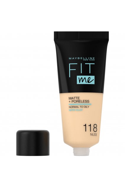 Maybelline, Fit me! MATTE&PORELESS Make-up, odstín 118, 30 ml