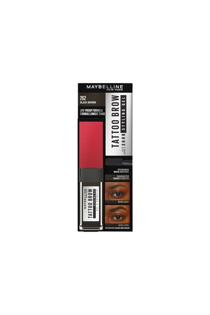 Maybelline, Tattoo brow, styling gel, odstín 262, 6 ml